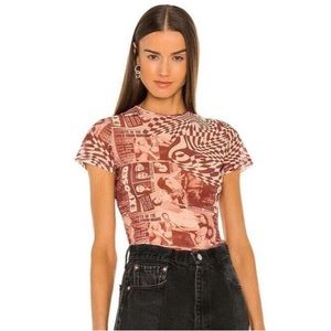 Miaou Wanted Mini Tee